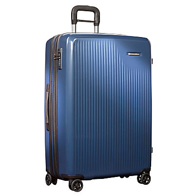 Briggs & Riley Sympatico 4-Wheel Expandable Large Suitcase Blue